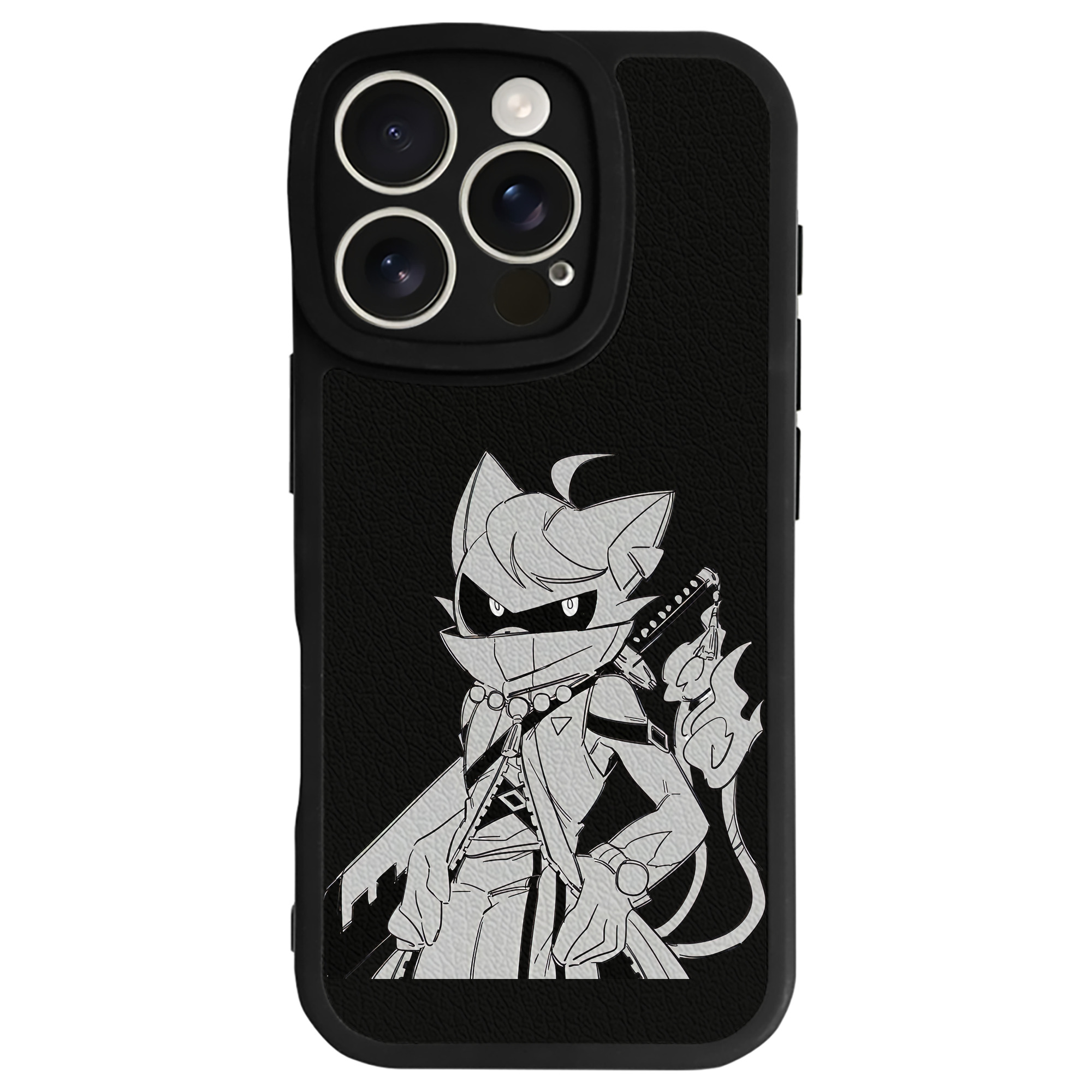 （画像用） 妖怪ウォッチ Yo-kai Watch 【iPhone 16シリーズ対応】シリコンスマホケース（レザー調） 材質：シリコン